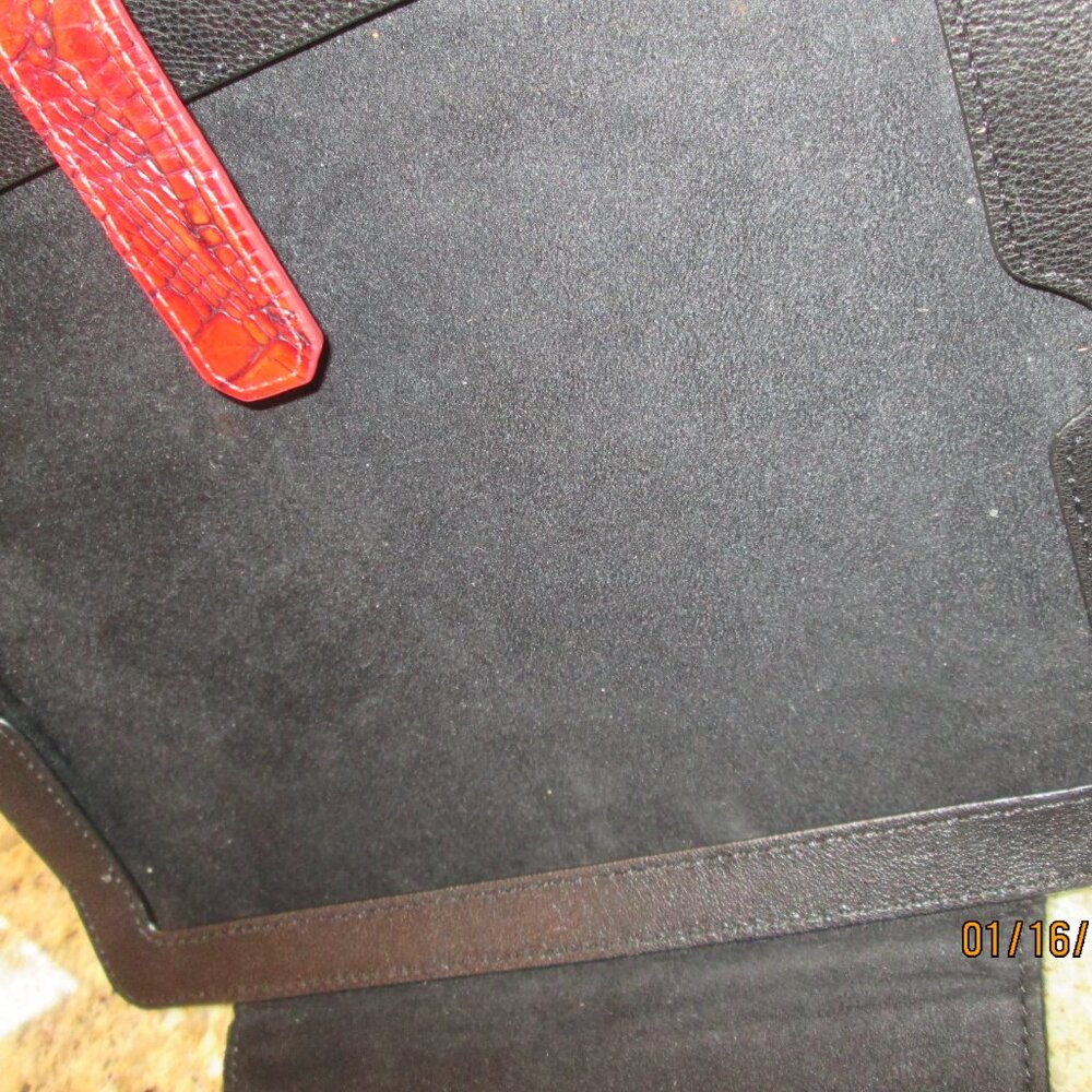 Brahmin Raspberry Melbourne Leather Protective Sh… - image 5